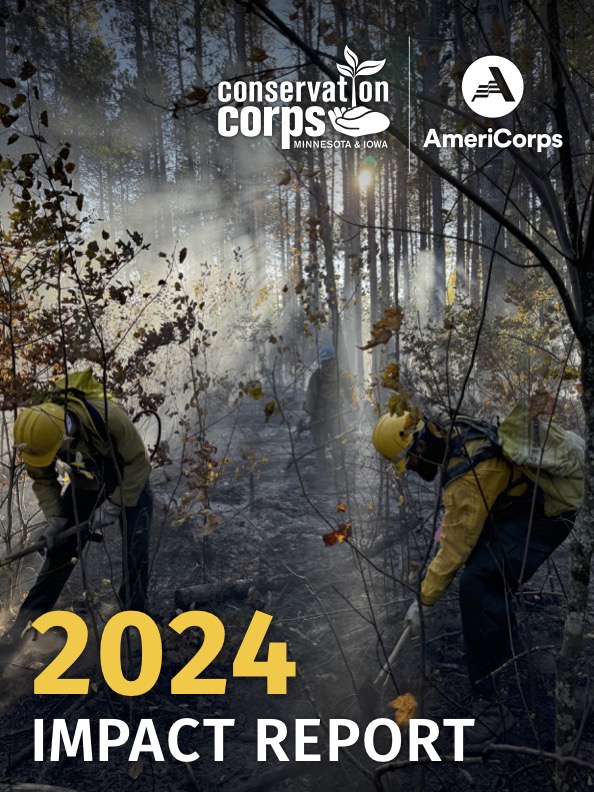 Front page of 2024 CCMI Impact report